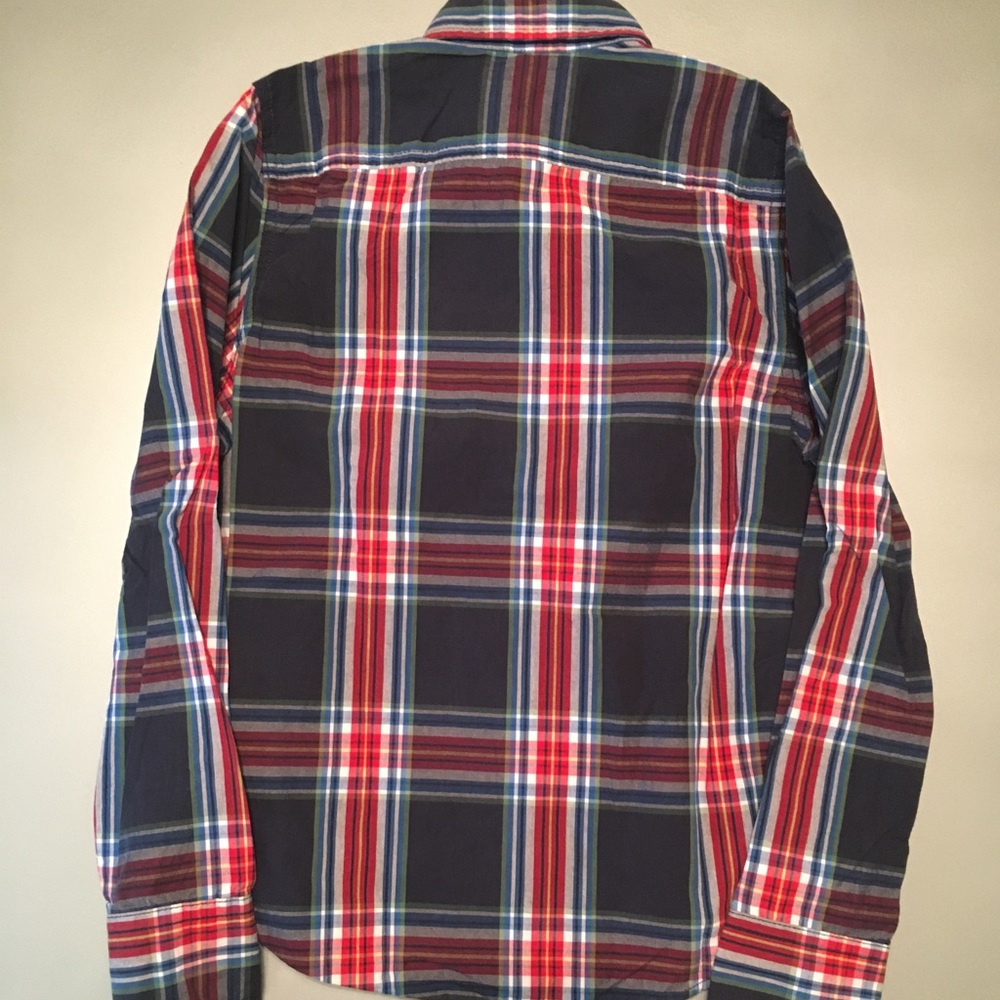 NWT: abercrombie kids LS Button Down Preppy Shirt - Picture 4 of 6